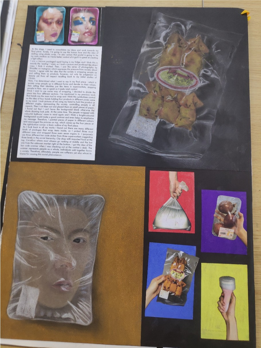 IGCSE portfolio artwork